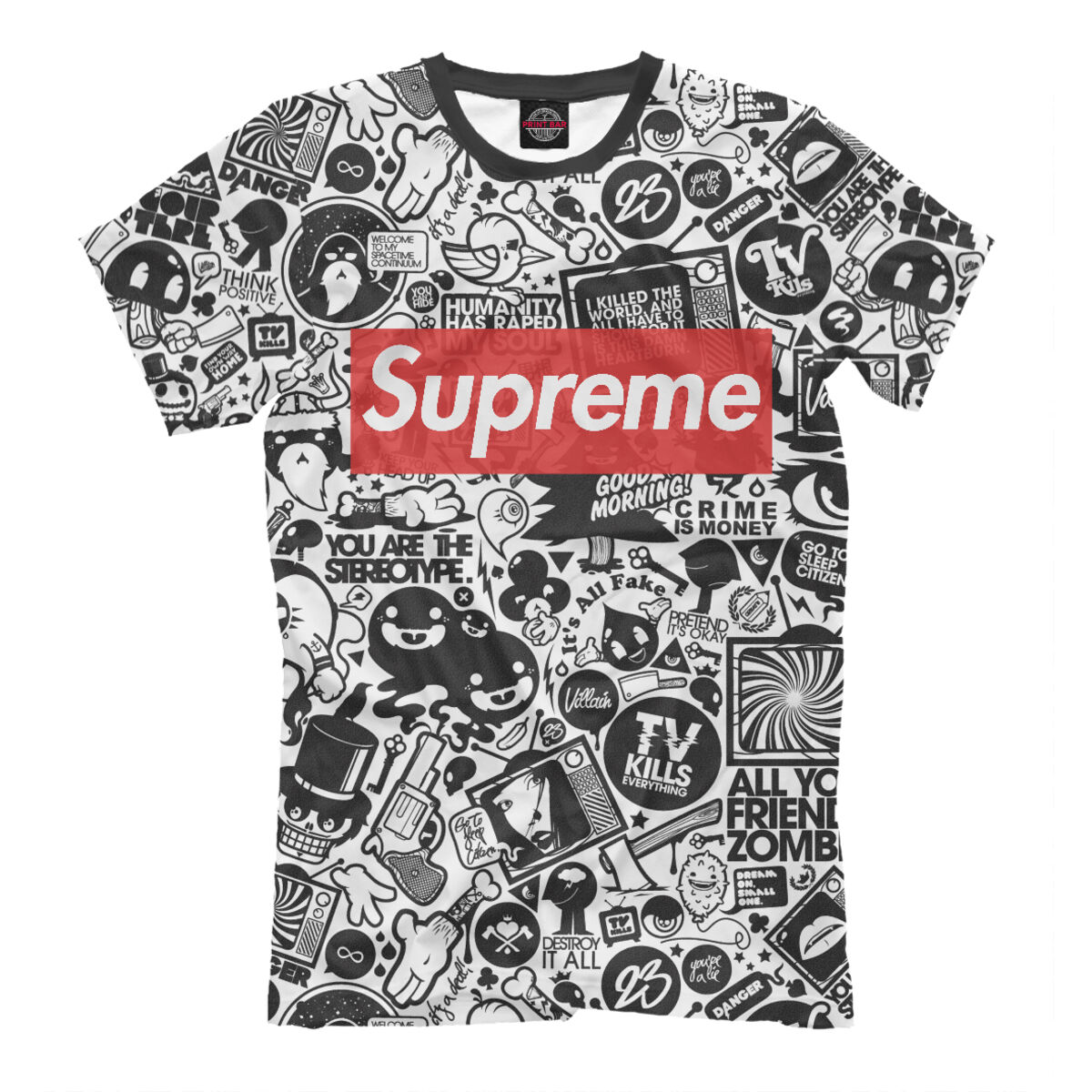 Supreme футболка