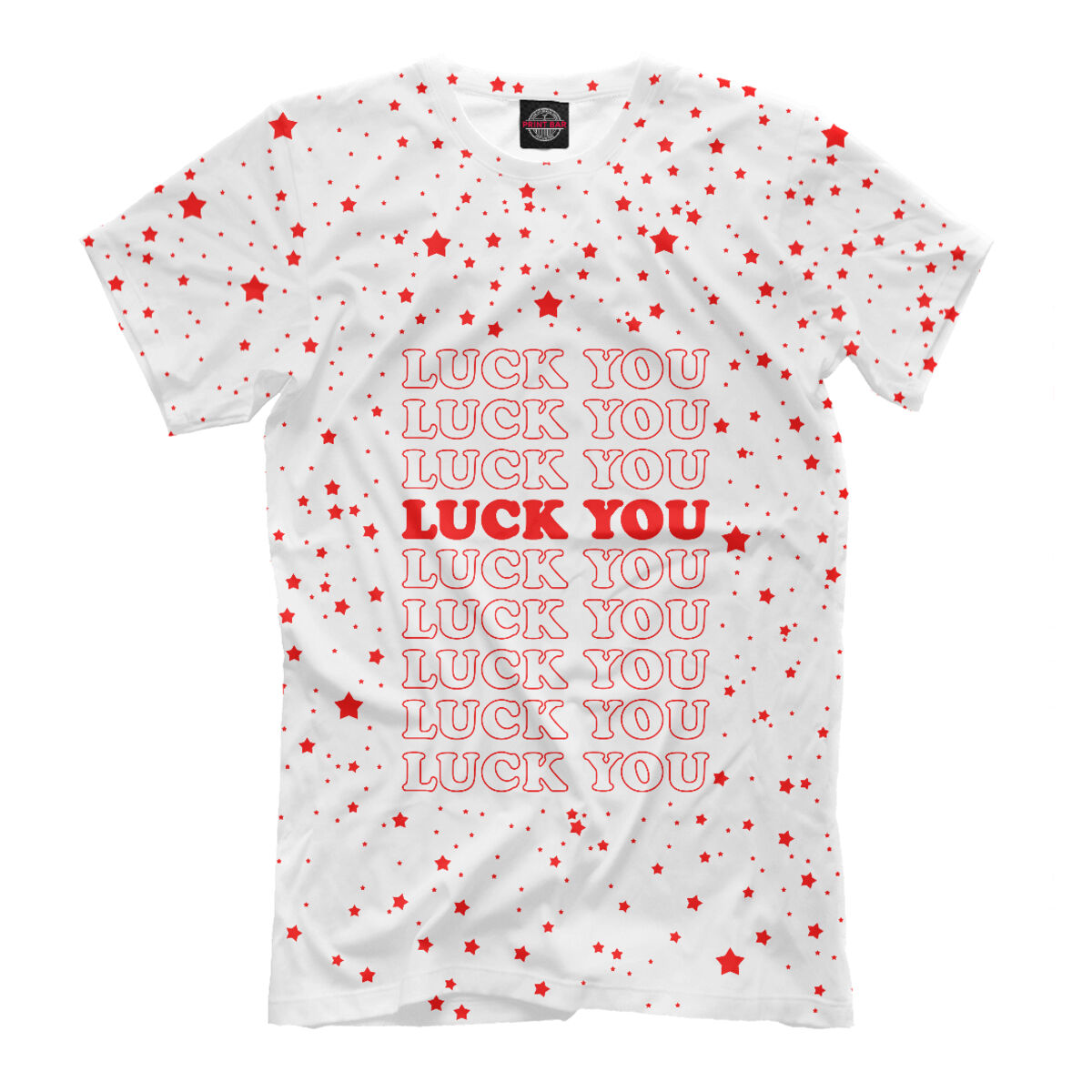 Lucky print. Футболка мужская luck you. Luck you.