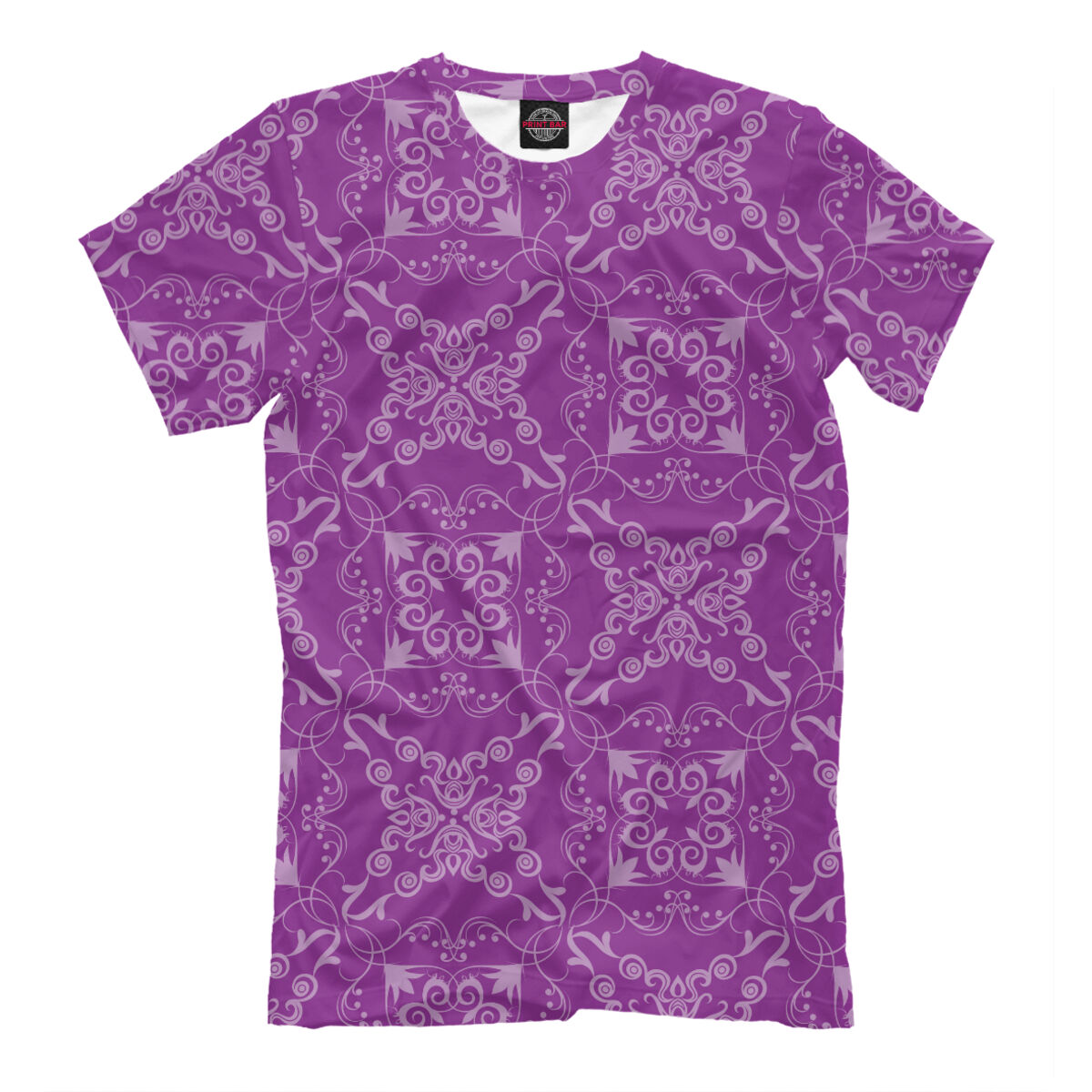Светло фиолетовая футболка