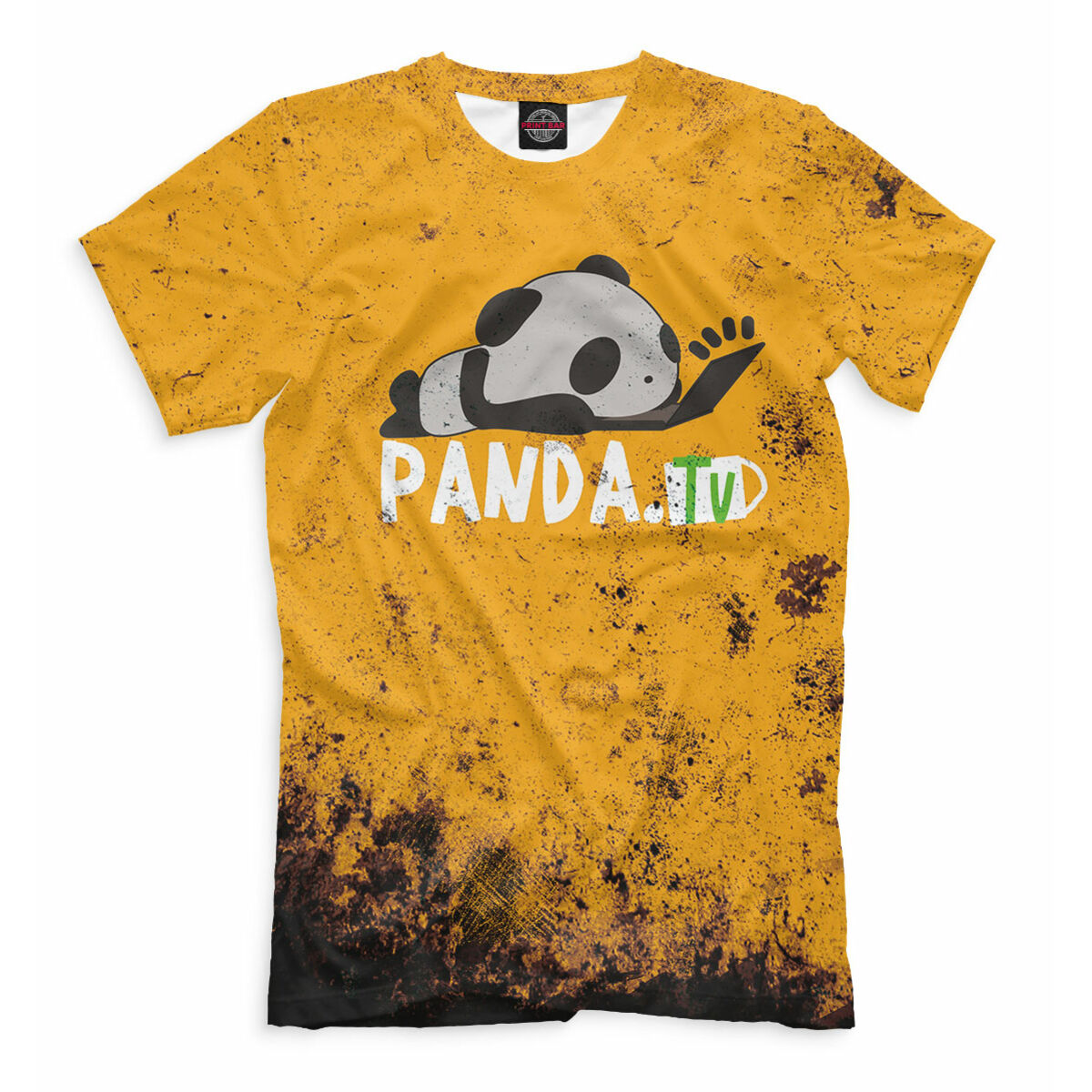 Panda tv. Футболки ТВ цветная.