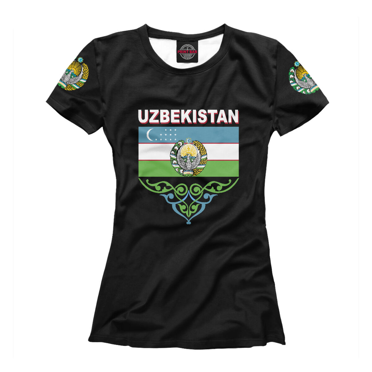 Купить футболку узбекистан хлопок. Футболка Uzbekistan. Узбекистанские футболки. Узбекистанские женские футболки. Майка женская Узбекистан.