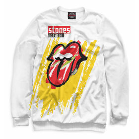 Мужской свитшот 3D с принтом The Rolling Stones ,  |  | 