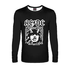 Мужской лонгслив с принтом AC/DC в Курске,  |  | 