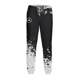 Мужские спортивные штаны с принтом Mercedes-Benz abstract sport uniform в Тюмени,  |  | Тематика изображения на принте: 