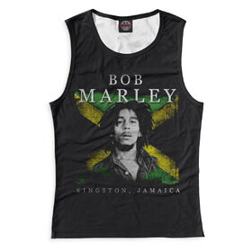 Майка 3D для девочки с принтом Bob Marley в Петрозаводске,  |  | Тематика изображения на принте: 