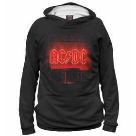 Женская толстовка 3D с принтом AC/DC в Рязани,  |  | 