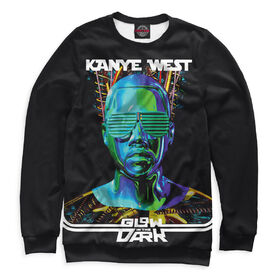 Мужской свитшот 3D с принтом Kanye West ,  |  | 