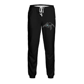 Мужские спортивные штаны с принтом Black Spider в Тюмени,  |  | Тематика изображения на принте: 