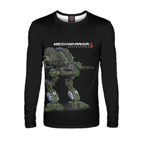 Мужской лонгслив с принтом Mechwarrior 5 в Белгороде,  |  | 