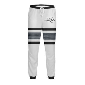Мужские спортивные штаны с принтом Овечкин Форма Capitals Бонусная 2019 в Белгороде,  |  | 