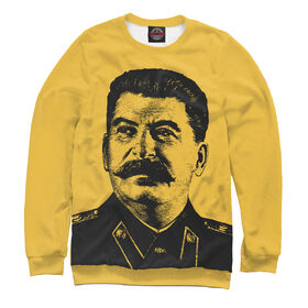 Мужской свитшот 3D с принтом Сталин ,  |  | 