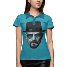 Женская рубашка поло 3D с принтом Heisenberg Dream в Тюмени,  |  | Тематика изображения на принте: 