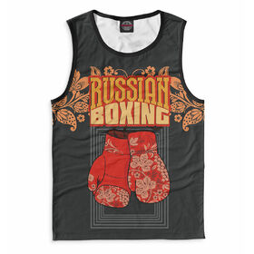 Майка 3D для девочки с принтом Russian Boxing в Курске,  |  | Тематика изображения на принте: 
