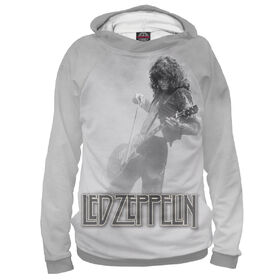 Женская толстовка 3D с принтом Led Zeppelin Jimmy Page в Тюмени,  |  | 