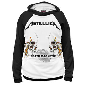 Мужская толстовка 3D с принтом Metallica Death Magnetic Skulls в Санкт-Петербурге, Несколько типов тканей | <p>Карманы, капюшон, сетка в капюшоне</p><ul><li>Обычная ткань — двухслойный материал сандвич peach, плотность 230 г/м². Высокая эластичность, полуглянцевые нити, небольшой ворс <hr></li><li>Премиум ткань — материал сандвич браш, плотность 230 г/м². Мягкая эластичная ткань, матовая поверхность, небольшой начес внутри<hr></li><li>Люкс ткань — футер 3-х нитка петля, плотность 270 г/м². Теплый и плотный материал с петельчатой изнанкой, гладкая лицевая сторона</li></ul> | Тематика изображения на принте: 