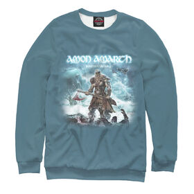 Мужской свитшот 3D с принтом Amon Amarth ,  |  | 