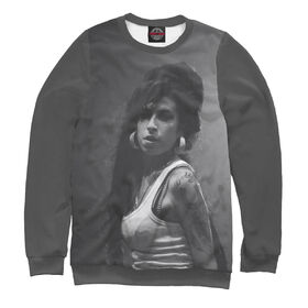 Мужской свитшот 3D с принтом Amy Winehouse ,  |  | Тематика изображения на принте: 