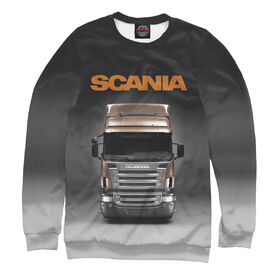 Женский свитшот 3D с принтом Scania ,  |  | 