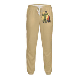 Мужские спортивные штаны с принтом Сварщик в Тюмени,  |  | Тематика изображения на принте: 