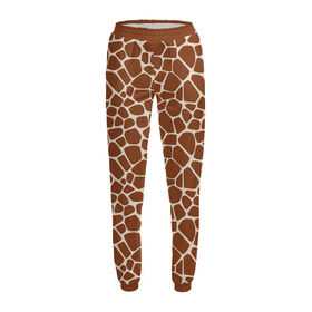 Женские спортивные штаны с принтом Шкура жирафа в Курске,  |  | 