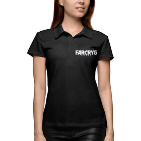 Женская рубашка поло 3D с принтом Far Cry 5 в Екатеринбурге,  |  | 