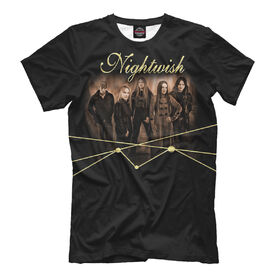 Мужская футболка 3D Nightwish купить в Белгороде