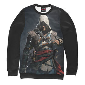 Мужской свитшот 3D с принтом Assassin`s Creed ,  |  | 
