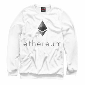 Женский свитшот 3D с принтом Ethereum в Екатеринбурге,  |  | 