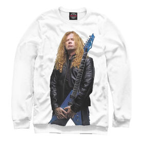 Мужской свитшот 3D с принтом Dave Mustaine в Кировске,  |  | 