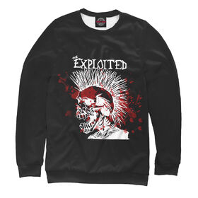 Мужской свитшот 3D с принтом The Exploited ,  |  | 