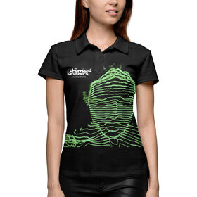 Женская рубашка поло 3D с принтом The Chemical Brothers в Белгороде,  |  | 