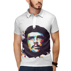 Мужское поло 3D с принтом Che Guevara в Белгороде,  |  | 