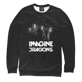 Женский свитшот 3D с принтом Imagine Dragons в Рязани,  |  | 