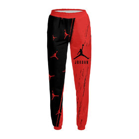 Женские спортивные штаны с принтом Air Jordan (Аир Джордан) в Белгороде,  |  | 