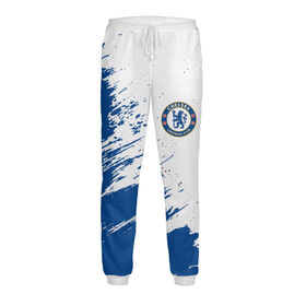 Мужские спортивные штаны с принтом Chelsea F.C. / Челси в Курске,  |  | Тематика изображения на принте: 