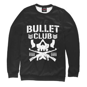 Мужской свитшот 3D с принтом Bullet Club в Белгороде,  |  | Тематика изображения на принте: 