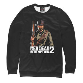 Мужской свитшот 3D с принтом Red Dead Redemption 2 в Кировске,  |  | Тематика изображения на принте: 