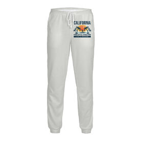 Мужские спортивные штаны с принтом California в Тюмени,  |  | Тематика изображения на принте: 