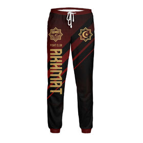 Мужские спортивные штаны с принтом Akhmat Fight Club ACA в Белгороде,  |  | Тематика изображения на принте: 