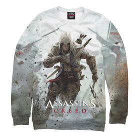 Мужской свитшот 3D с принтом Assassin’s Creed ,  |  | 
