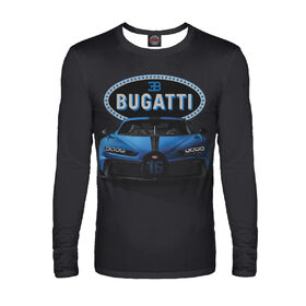 Мужской лонгслив с принтом Bugatti ,  |  | 