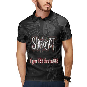 Мужское поло 3D с принтом Slipknot в Тюмени,  |  | 