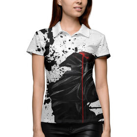 Женская рубашка поло 3D с принтом Berserk в Кировске,  |  | Тематика изображения на принте: 