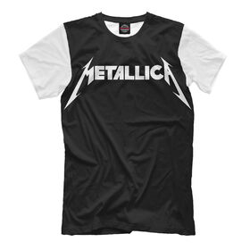 Мужская футболка 3D с принтом Metallica в Новосибирске, Выбор из 3-х типов ткани | <ul>
<li>Обычная ткань — интерлок, спортивный трикотаж. Плотность 140 г/м.кв. Состав: 100% полиэстер</li>
<li>Премиум ткань — джерси, мягкий трикотаж. Плотность 180 г/м.кв. Состав: 97% полиэстер, 3% эластан</li>
<li>Люкс ткань — кулирка, наиболее плотная и долговечня ткань. Плотность 210 г/м.кв. Состав: 97% полиэстер, 3% эластан</li>
</ul> | 