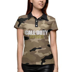 Женское поло 3D с принтом Call of Duty в Тюмени,  |  | 