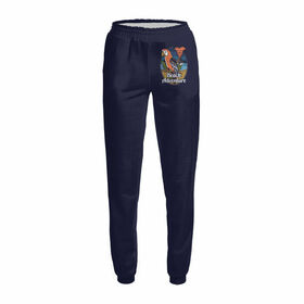 Женские спортивные штаны с принтом Попугай в Тюмени,  |  | 
