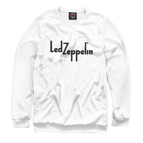 Женский свитшот 3D с принтом Led Zeppelin в Санкт-Петербурге,  |  | 