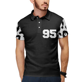 Мужская рубашка поло 3D с принтом Леопардовый окрас 95 в Курске,  |  | Тематика изображения на принте: 