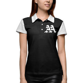 Женская рубашка поло 3D с принтом Asking Alexandria ,  |  | 