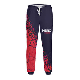 Мужские спортивные штаны с принтом Metro Exodus ,  |  | Тематика изображения на принте: 